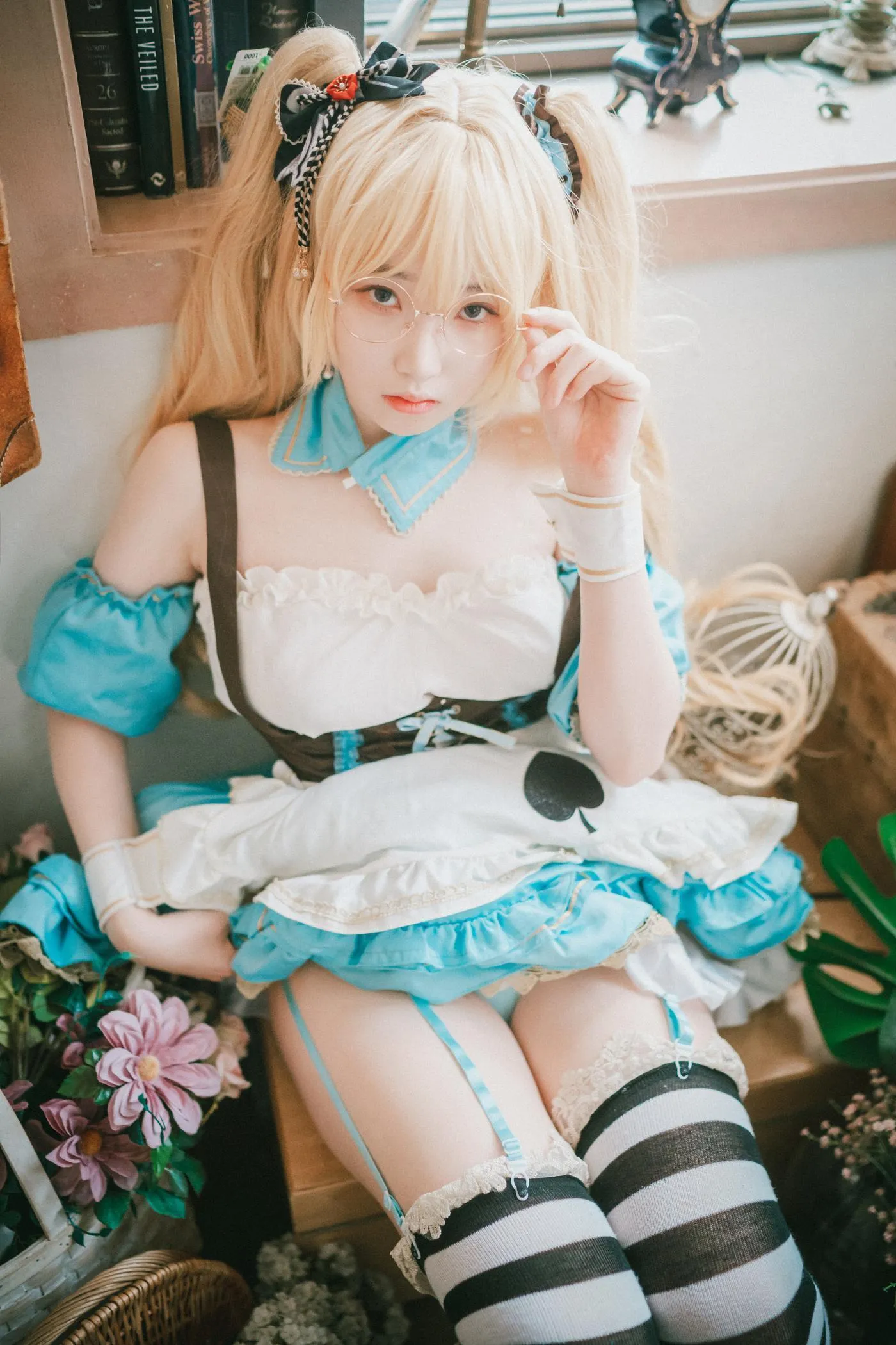 Bambi밤비 – NO.04 Alice in Glasses [49P]插图9